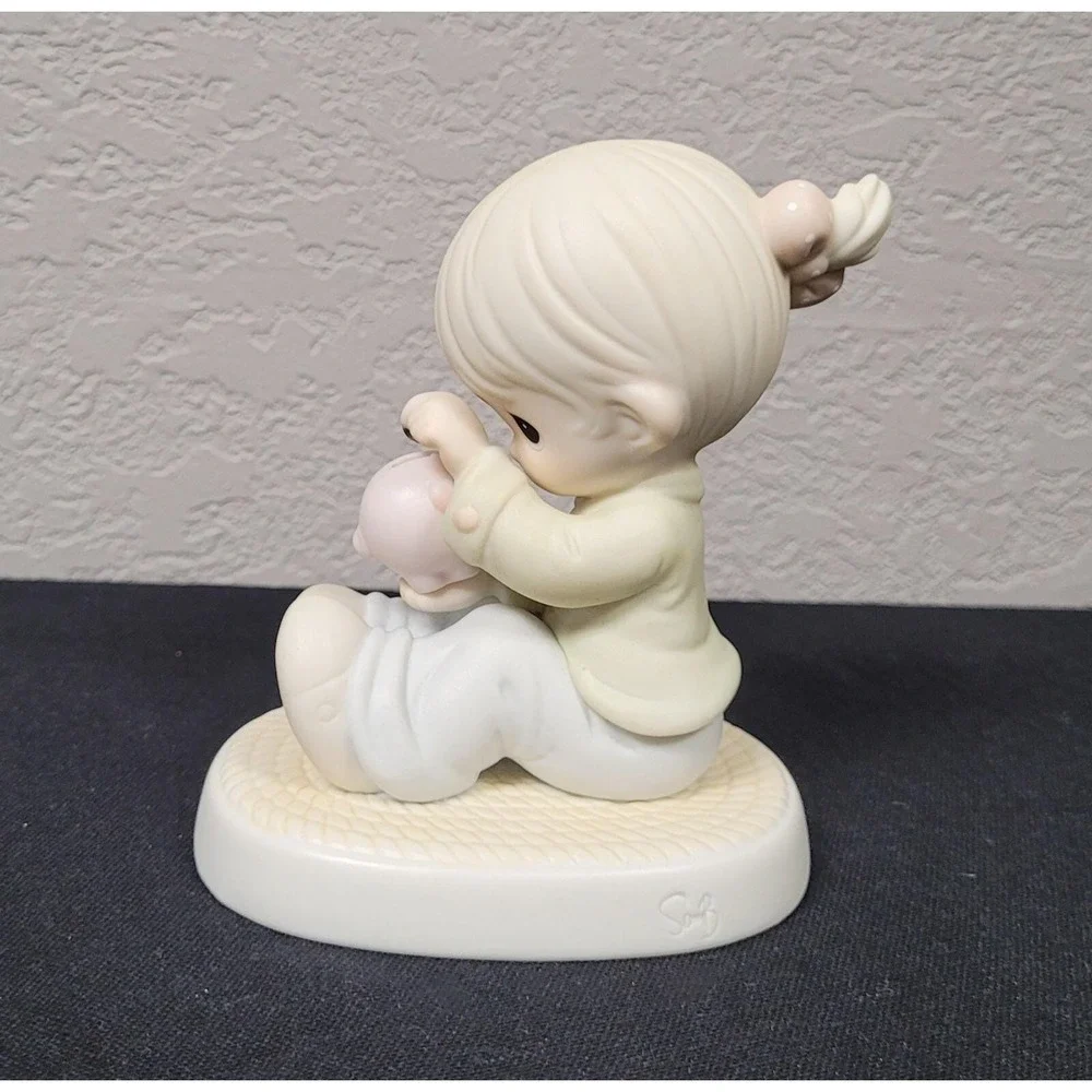 Enesco Precious Moments Figurine You Can Always Count On Me (Sailboat Mark)